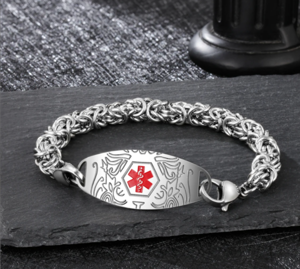 Tira de pulsera Vikingo para combinar con diferentes chapas - Image 3